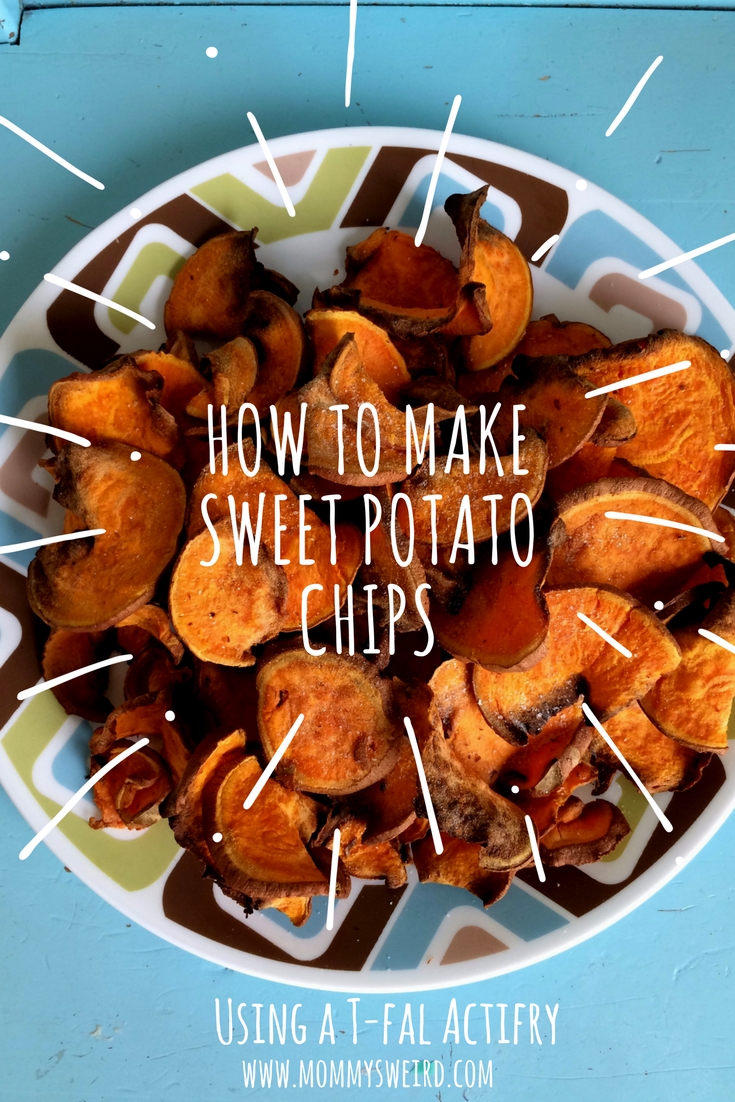 How To Make Sweet Potato Chips in T-Fal Actifry