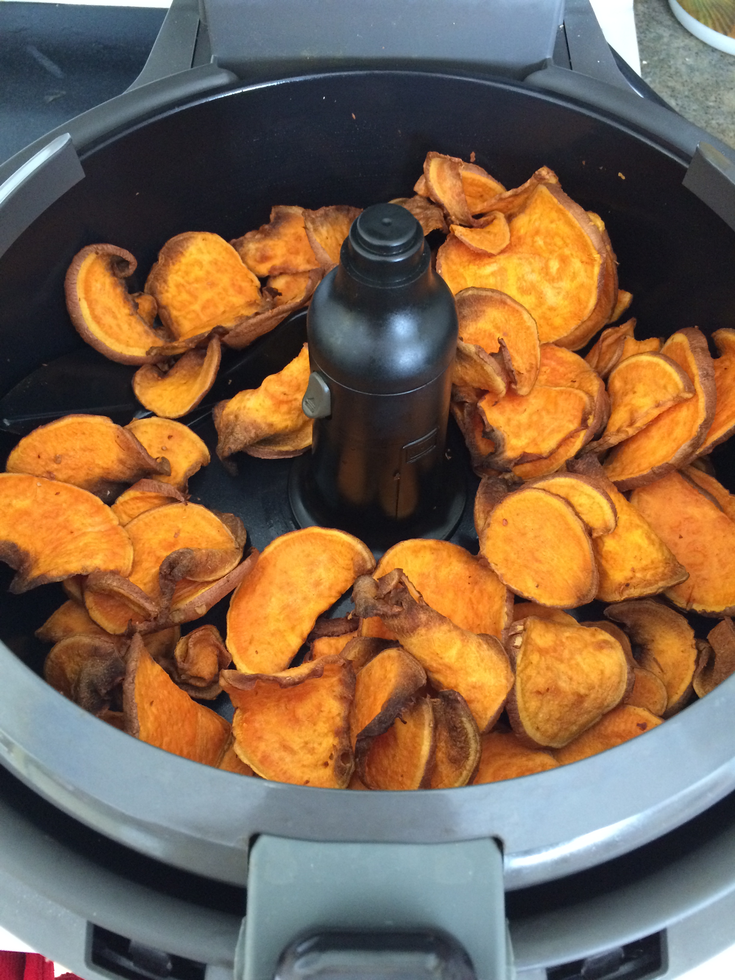 How To Make Sweet Potato Chips in T-Fal Actifry