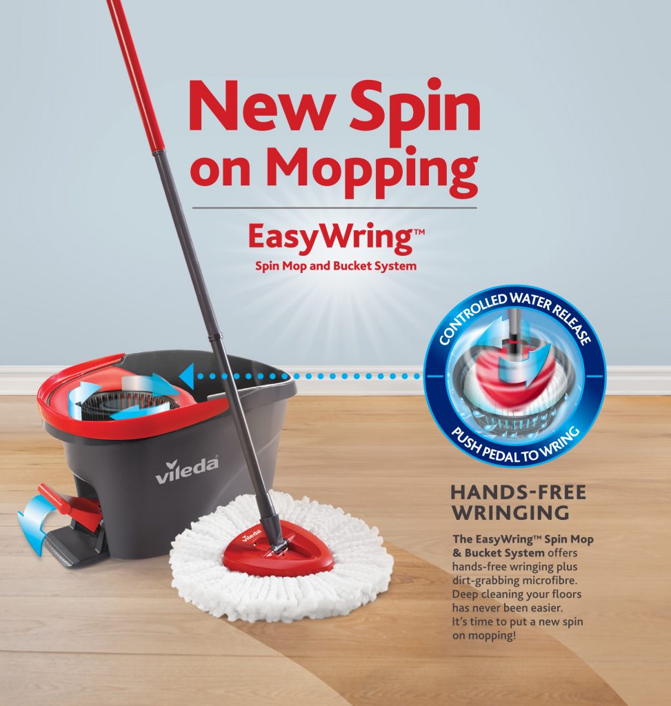 Vileda EasyWring Spin Mop & Bucket System